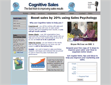 Tablet Screenshot of cognitive-sales-consulting.co.uk